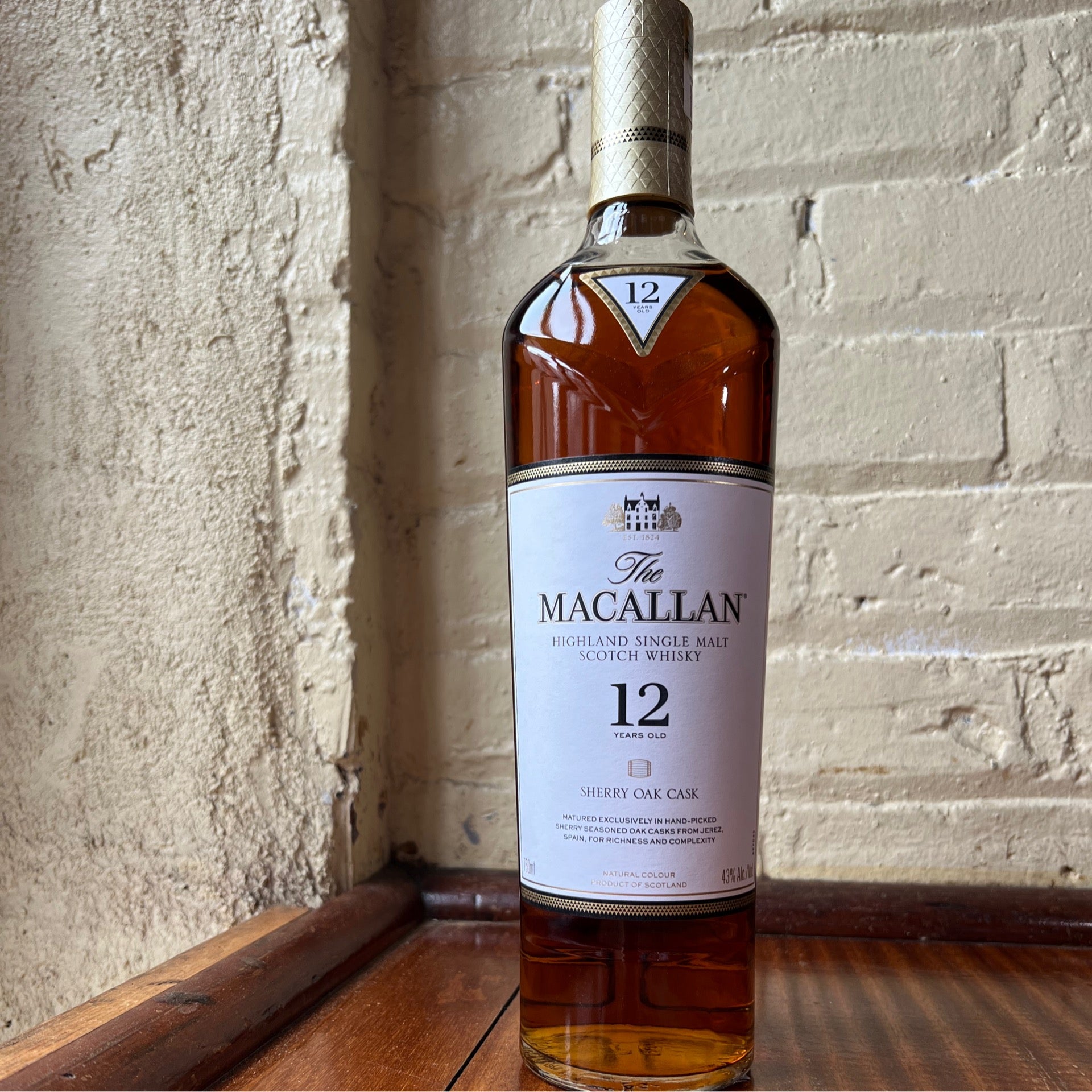 Macallan 12 Year Sherry Oak | The Whiskey Shop